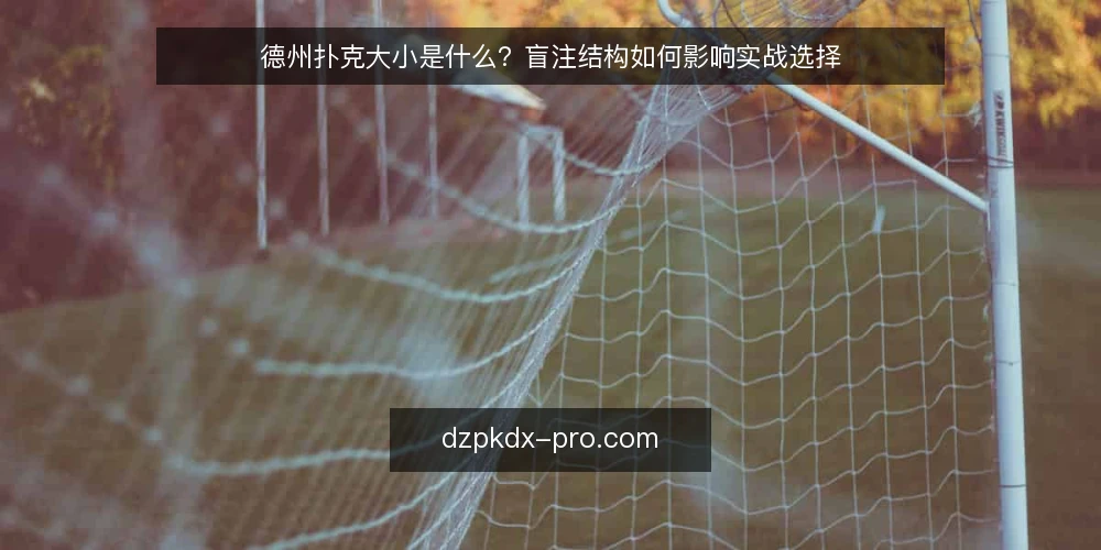 德州扑克大小是什么？盲注结构如何影响实战选择 — 德州扑克大小是什么：盲注与底池的基本定义 配图
